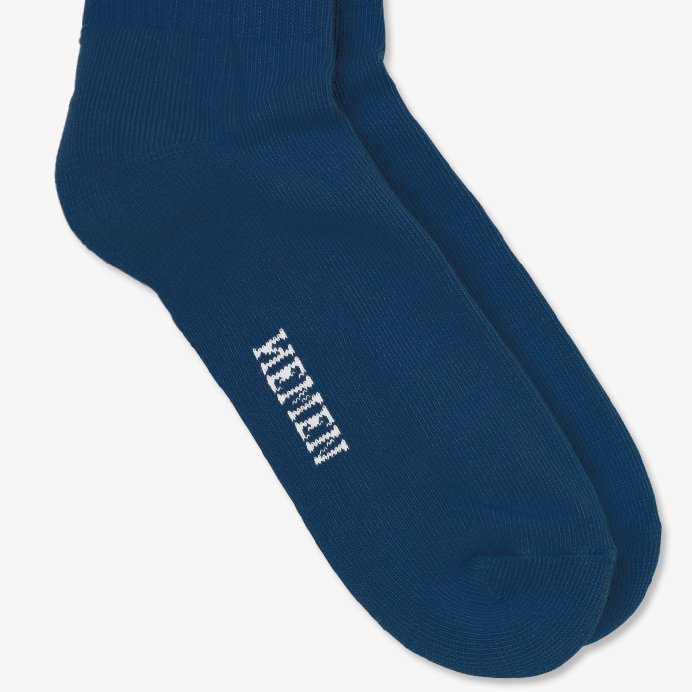 03 blue bleu socks hmn04 chaussette hemen made in france marque homme men coton bio sustainable