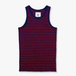 marcel tank top gari mariniere breton stripes marine red hemen marque homme men coton bio sustainable