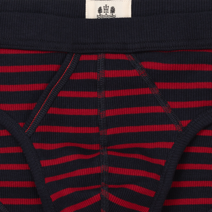 A etor breton stripe marine red hemen X