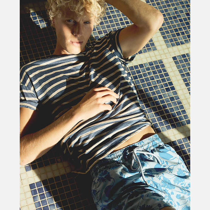 short de bain altura sky blue swim shorts atalaye marque homme men recycle recycled sustainable