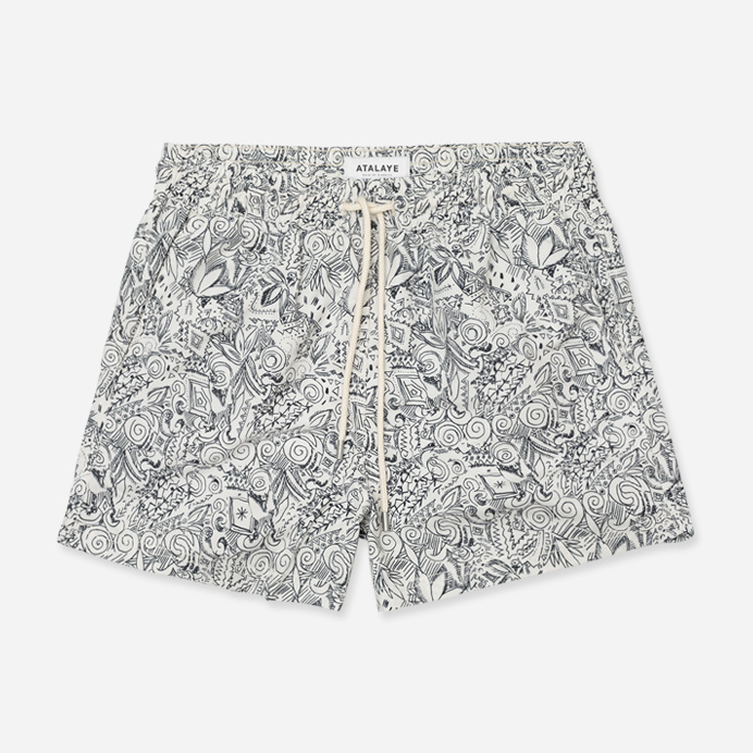 short de bain bolanis natural swim shorts atalaye marque homme men recycle recycled sustainable