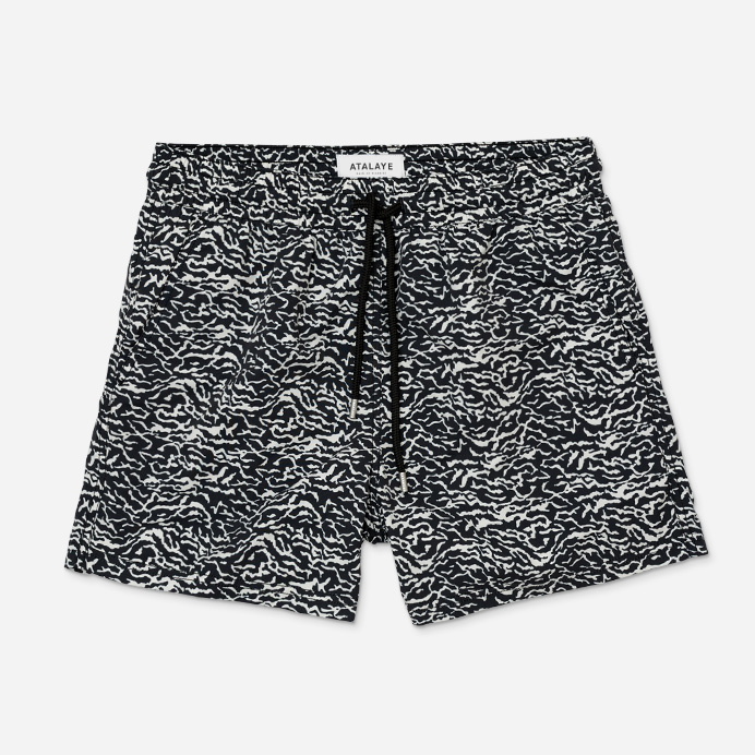 short de bain nobby black swim shorts atalaye marque homme men recycle recycled sustainable