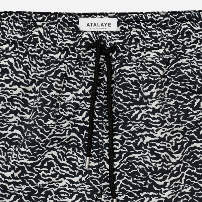 short de bain nobby black swim shorts atalaye marque homme men recycle recycled sustainable