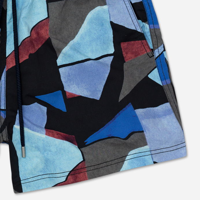 short de bain olitza blue swim shorts atalaye marque homme men recycle recycled sustainable