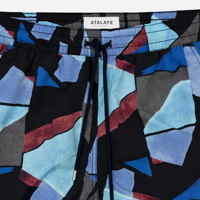 short de bain olitza blue swim shorts atalaye marque homme men recycle recycled sustainable