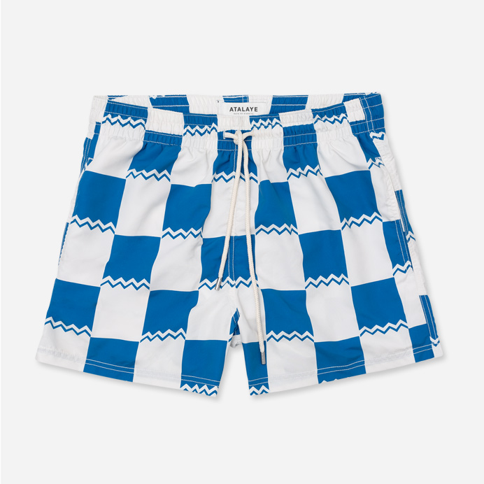 short de bain otzea blue swim shorts atalaye marque homme men recycle recycled sustainable