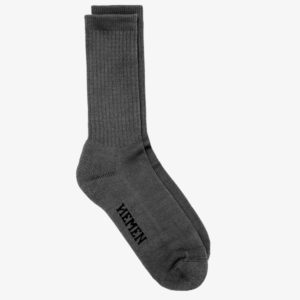 blue heathergrey socks hmn chaussette hemen made in france marque homme men coton bio sustainable